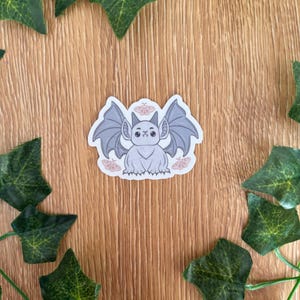 Bartholomew Gargoyle Sticker | Knight and the Moth Inspired