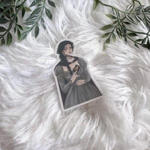 Elspeth Spindle Sticker | One Dark Window | Rachel Gillig