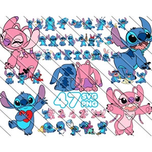 Paquete SVG de puntada y ángel, puntada svg, png, puntada pareja svg, puntada amor svg, ángel, puntada con ángel svg png, camiseta de puntada, ángel svg