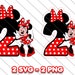 Printable Minnie Mouse 2nd Birthday Svg, Png , Digital Download ...
