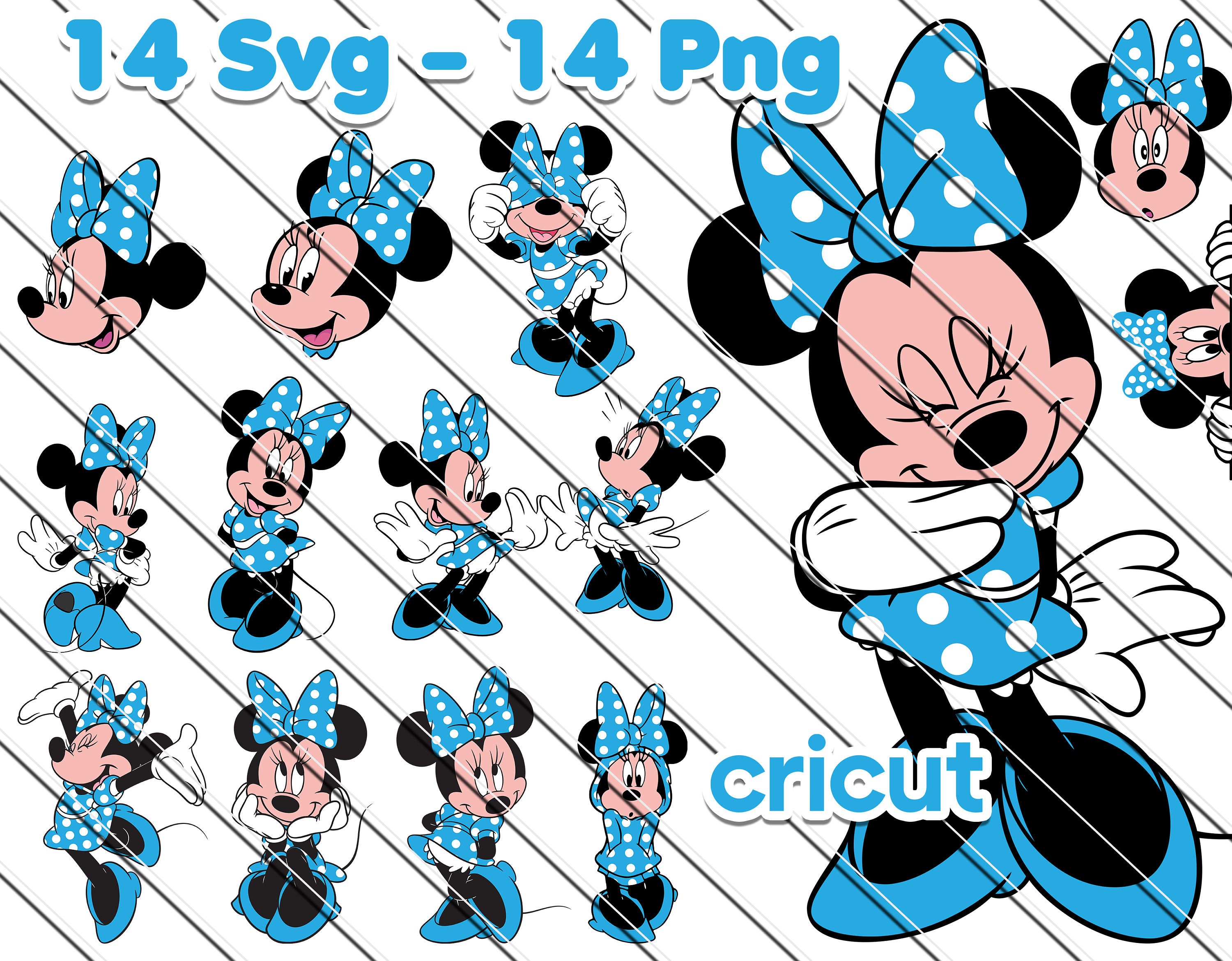 blue dress minnie mouse TDR