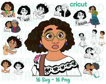 Mirabel Madrigal SVG: Encanto Cricut Cut Files (Digital Download)