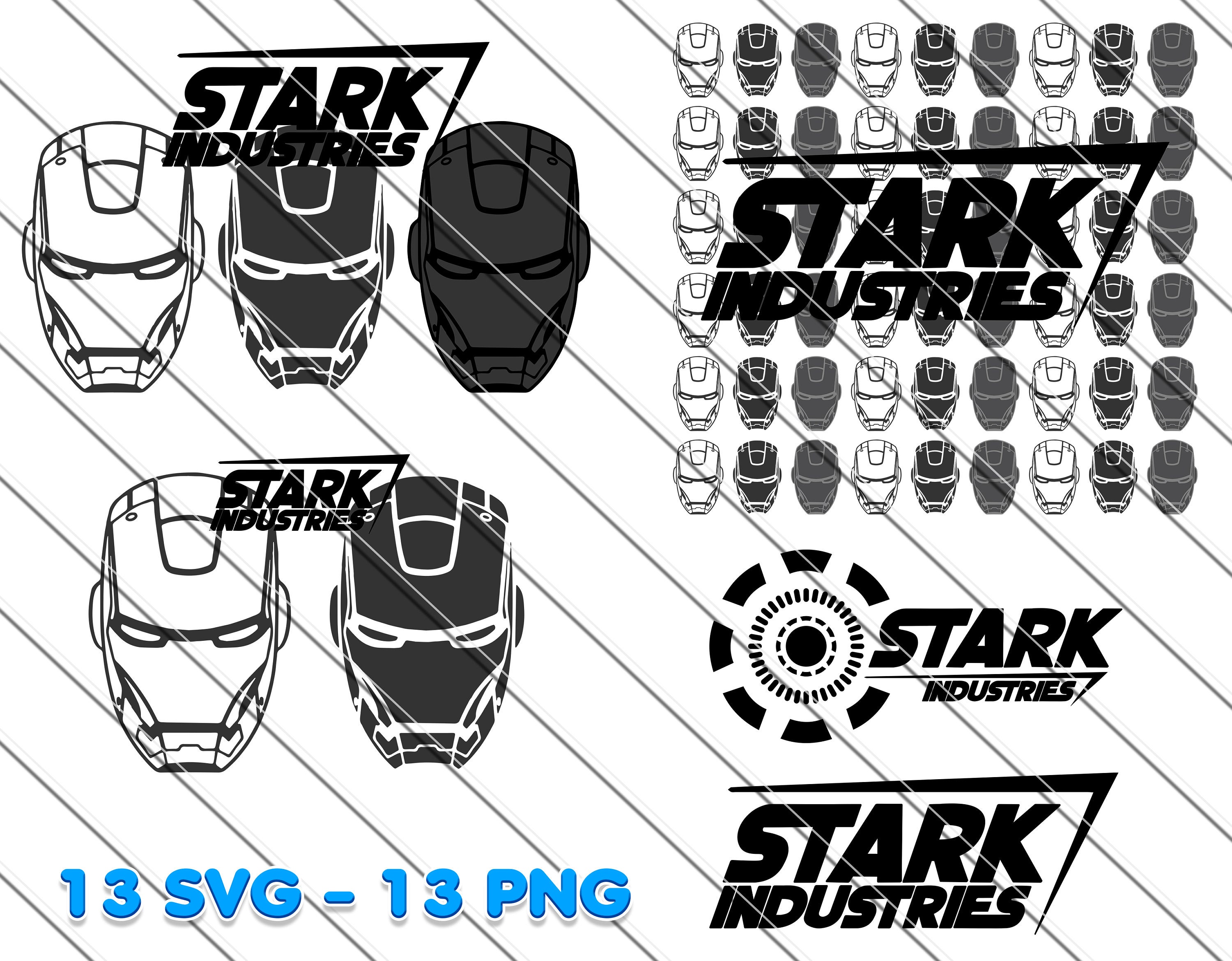 Stark Industries Svg Stark Industries Iron Man Svg Tony Etsy