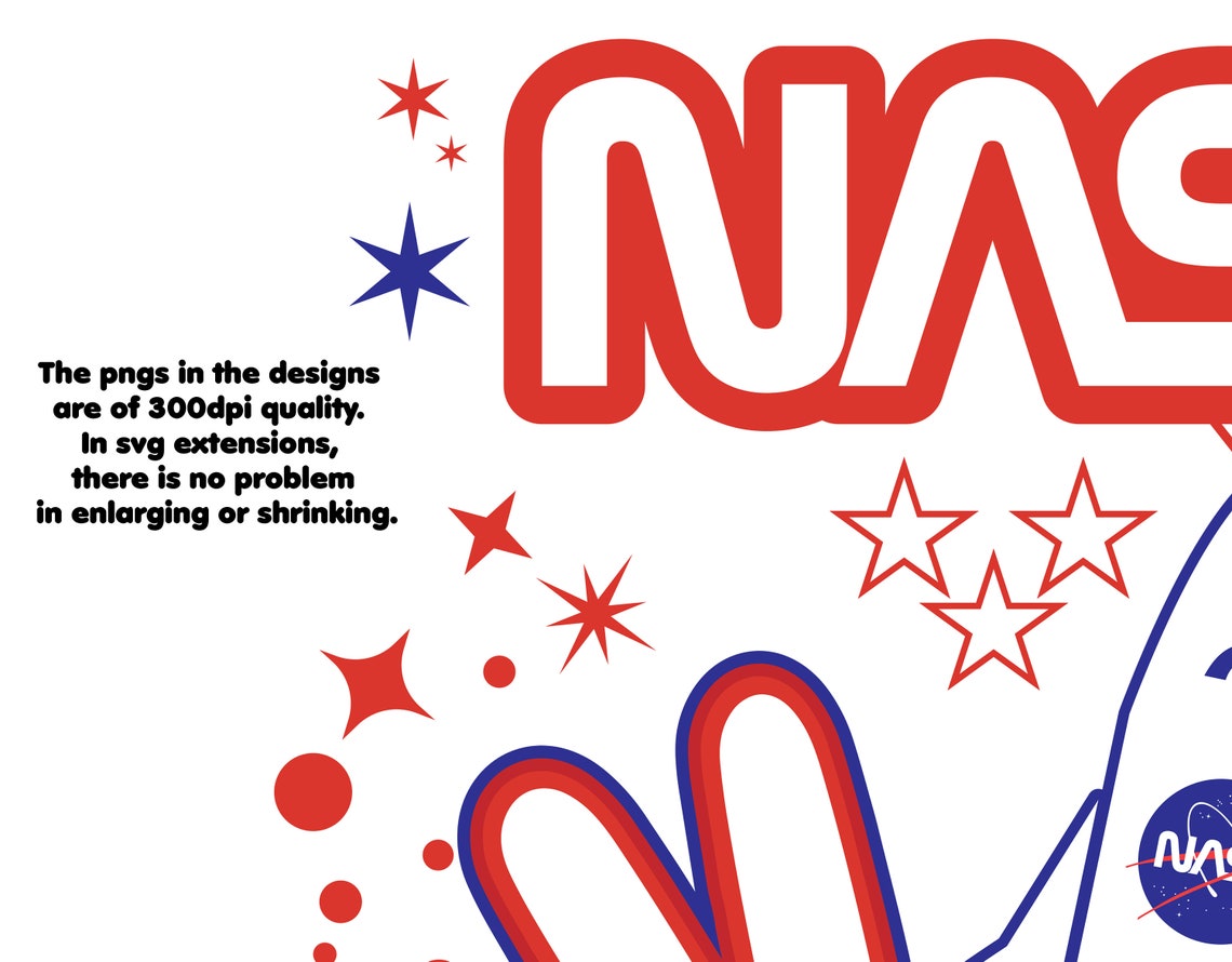NASA Logos SVG: Space Vector Graphics (digital Download) - Etsy