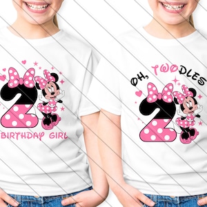 Minnie Oh Twodles, Oh Twodles, Minnie SVG, Oh Twodles SVG, Matching Family, Birthday Bundle, Family Bundle, Birthday Girl Family, baby girl svg, family vacation svg, birthday girl svg, birthday shirt, family members, Minnie Oh Twodles, Oh Twodles,