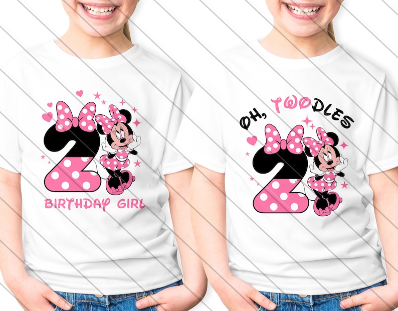 Minnie Oh Twodles, Oh Twodles, Minnie SVG, Oh Twodles SVG, Matching Family, Birthday Bundle, Family Bundle, Birthday Girl Family, baby girl svg, family vacation svg, birthday girl svg, birthday shirt, family members, Minnie Oh Twodles, Oh Twodles,