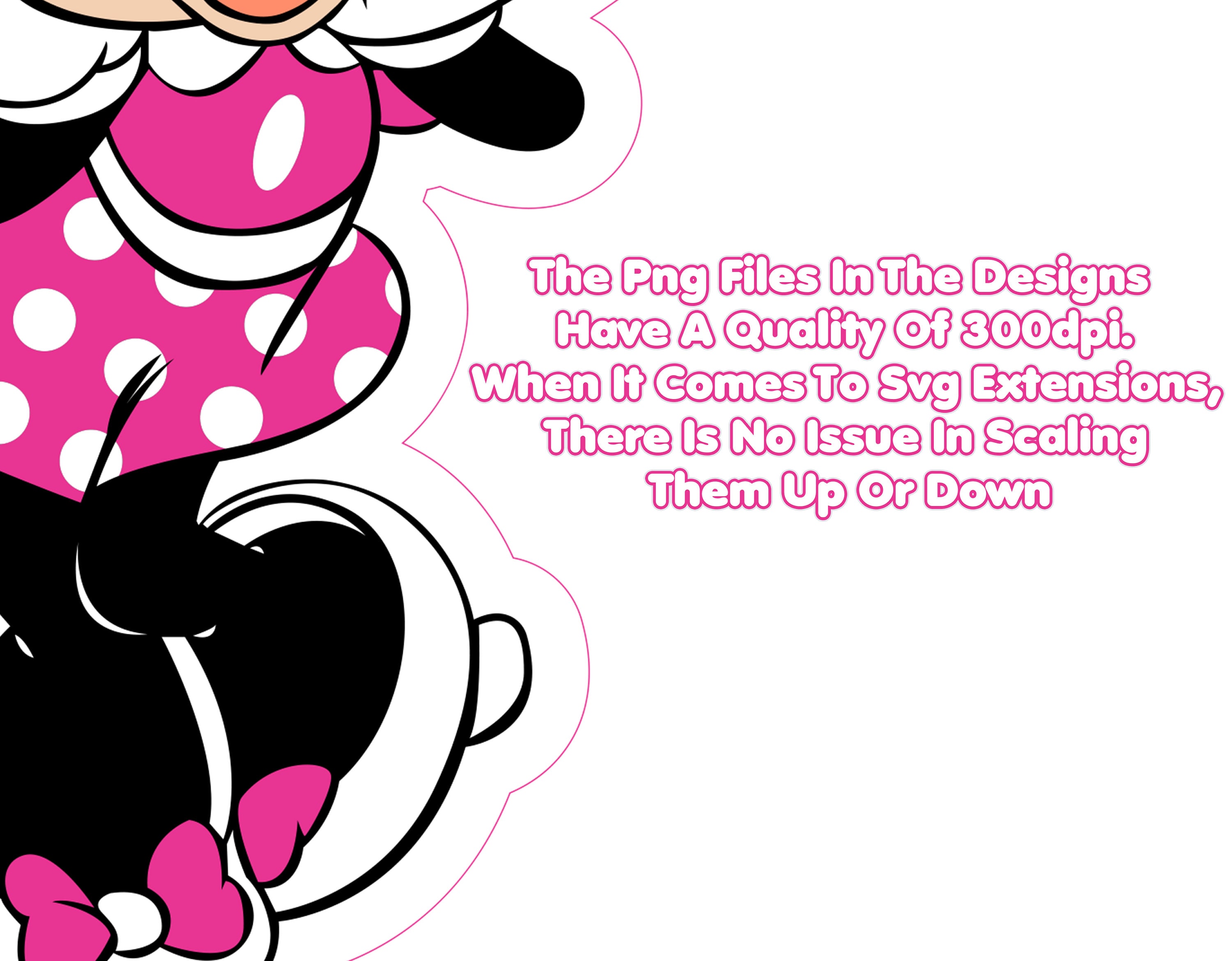 Minnie Mouse Svg Minnie Svg for Cricut Printable Minnie - Etsy