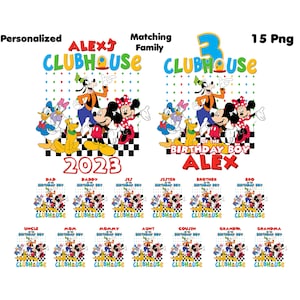 Bundle Compleanno Ragazzo Famiglia Png, Clubhouse Compleanno Png, Club House Compleanno Squadra, Pacchetto Famiglia Compleanno Ragazzo Png, Abbinamento Famiglia Png