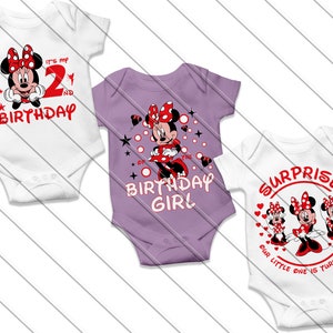 Red Minnie 2nd Birthday, Minnie Mouse Svg, Minnie Svg for Cricut ...