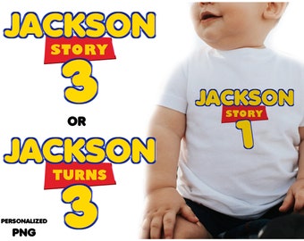 Diseño PNG de juguete personalizado para cumpleaños (descarga digital)