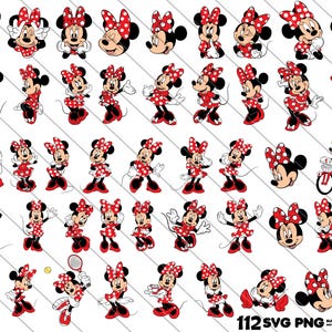 minnie png, minnie svg, minnie clipart, red minnie png, minnie bundle, minnie digital, minnie sublimation, minnie for cricut, minnie red dress, minnie cartoon svg, cute minnie, minnie printable, instant download minnie