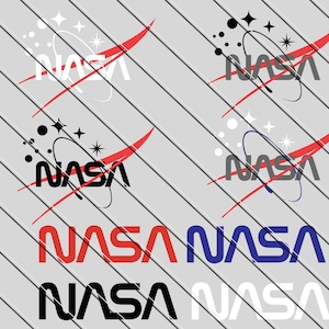 NASA Logo Collection, Nasa Svg, Nasa Logos, Space, Svg for Cricut, Png ...