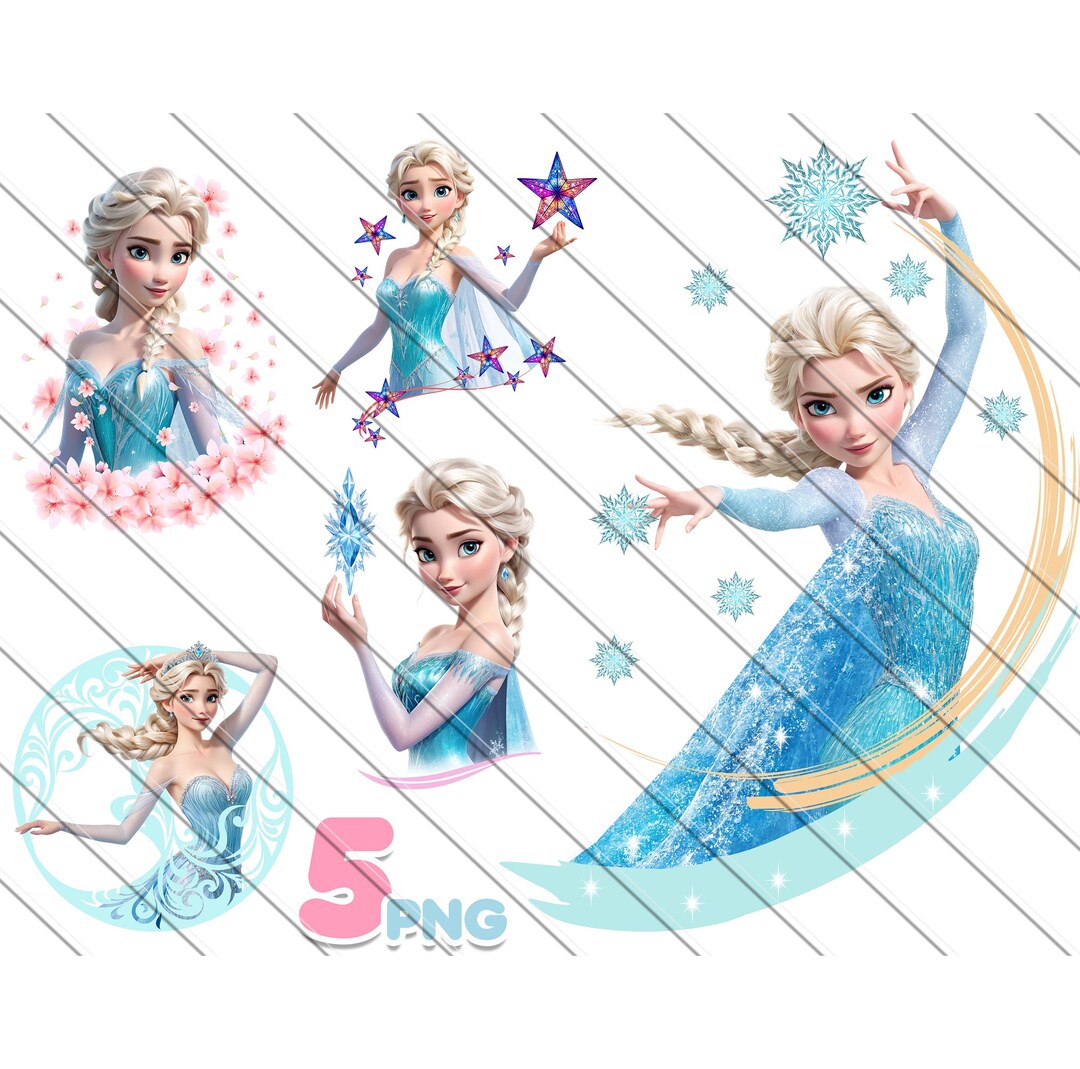 Elsa Png, Frozen Png, Clipart, Sublimation, Transparent Background ...