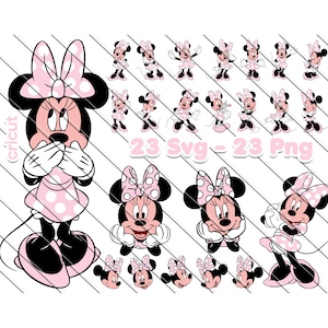 Minnie Mouse Svg, Minnie Mouse Svg para Cricut, Minnie Mouse Png,