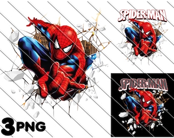 Spiderman Png, Spiderman Digital Download, Instant Download