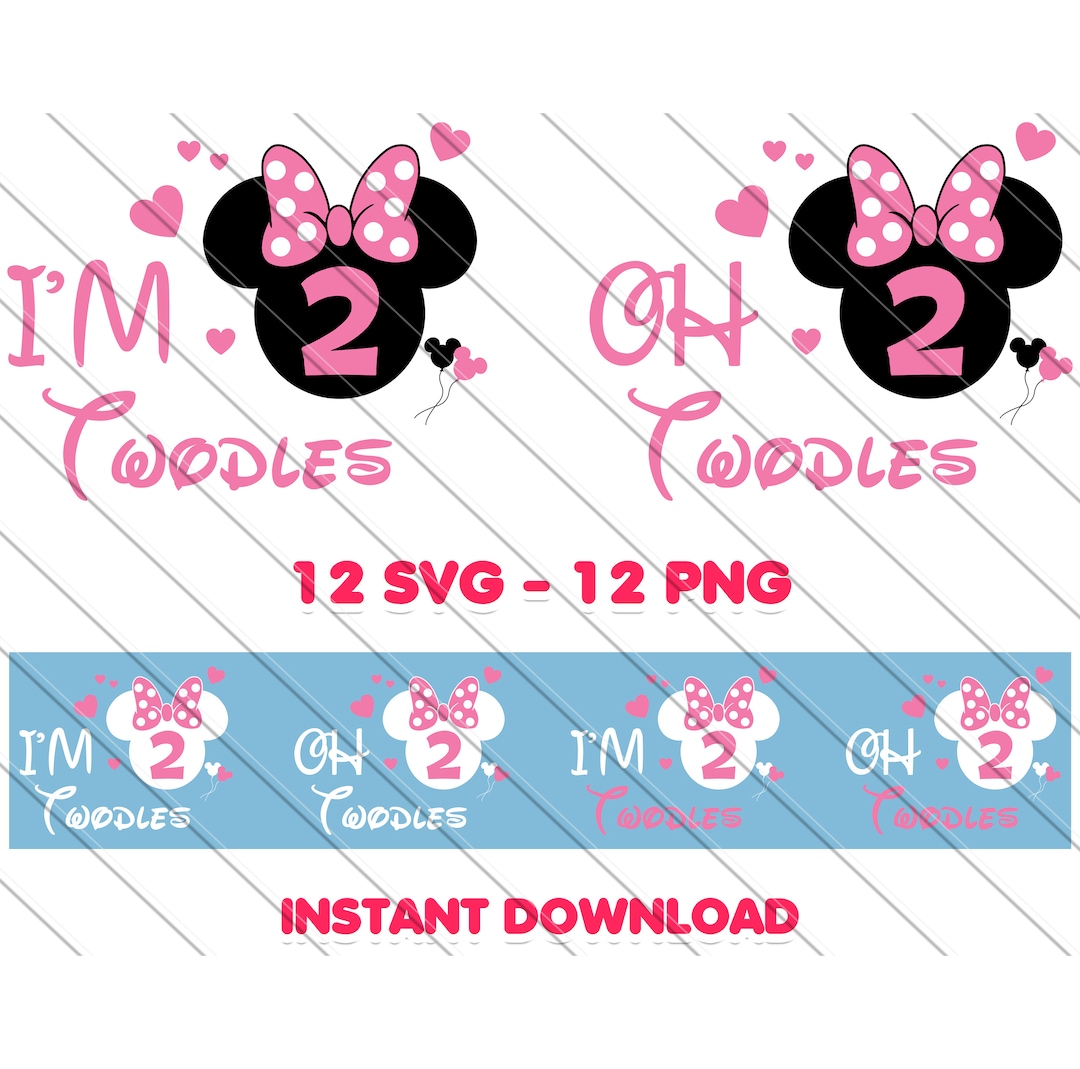 Oh Twodles Svg, Cricut Svg, Clipart, Layered Svg, Printable Svg, Png ...