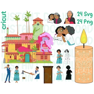 Encanto Casa Mágica Svg, Vela Mágica Svg, Abuela Alma Madrigal Encanto, Encanto Abuela Alma Aadrigal, Encanto Agustín y Julieta Madrigal