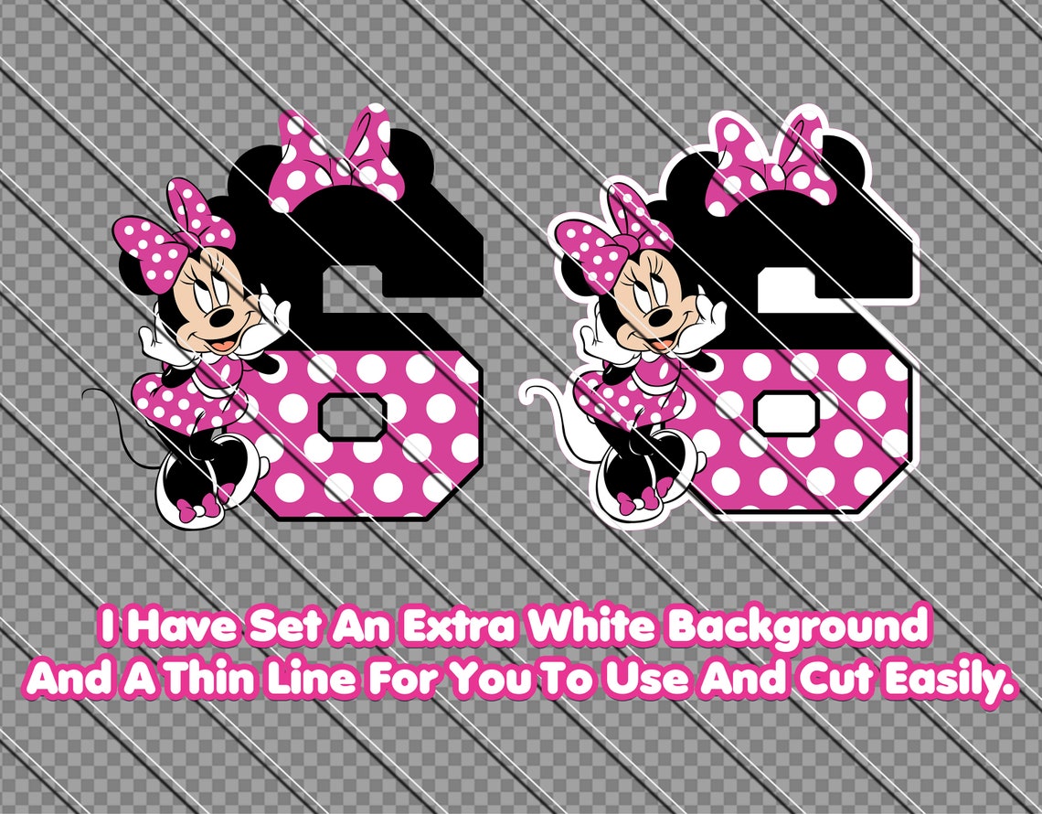 Minnie Mouse Svg Minnie Svg for Cricut Printable Minnie - Etsy