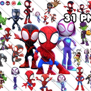 Spidey and his Amazing Friends PNG Images, Spidey Shirt, Spidey Birthday, Spidey Clipart, Png, Spiderman Clipart, Spiderman Cricut, Spiderman Cut Files, Spiderman Digital, Spiderman Images, Spiderman PNG, Spiderman Png Files, marvel Spidey png