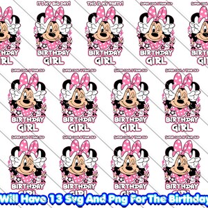 Matching Family, 
Minnie Mouse,
minnie Birthday Girl,
Birthday Girl,
 Bundle,
Disney,
family members, 
shirt svg,
Birthday Girl svg,
Birthday Girl Bundle,
digital download,
 digital product,
 instant download