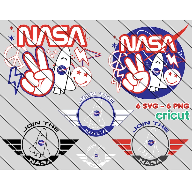 Nasa Svg Nasa Logos Space Svg for Cricut Png Space Png - Etsy