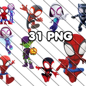 Spidey and his Amazing Friends PNG Images, Spidey Shirt, Spidey Birthday, Spidey Clipart, Png, Spiderman Clipart, Spiderman Cricut, Spiderman Cut Files, Spiderman Digital, Spiderman Images, Spiderman PNG, Spiderman Png Files, marvel Spidey png