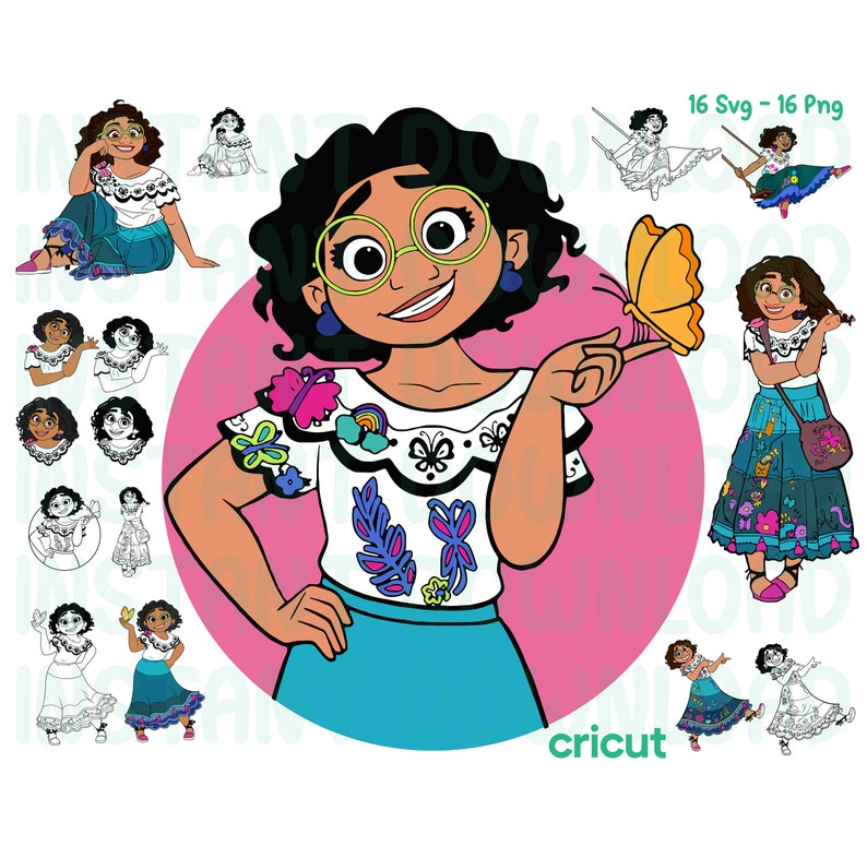 Mirabel Madrigal, cricut cut file, Encanto cut file, mirabel svg, Encanto svg file, Encanto Png, Mirabel png clipart, Mirabel svg clipart, Mirabel Cricut, Encanto Cricut, encanto svg, encanto png, encanto clipart, encanto cut file, encanto cricut,