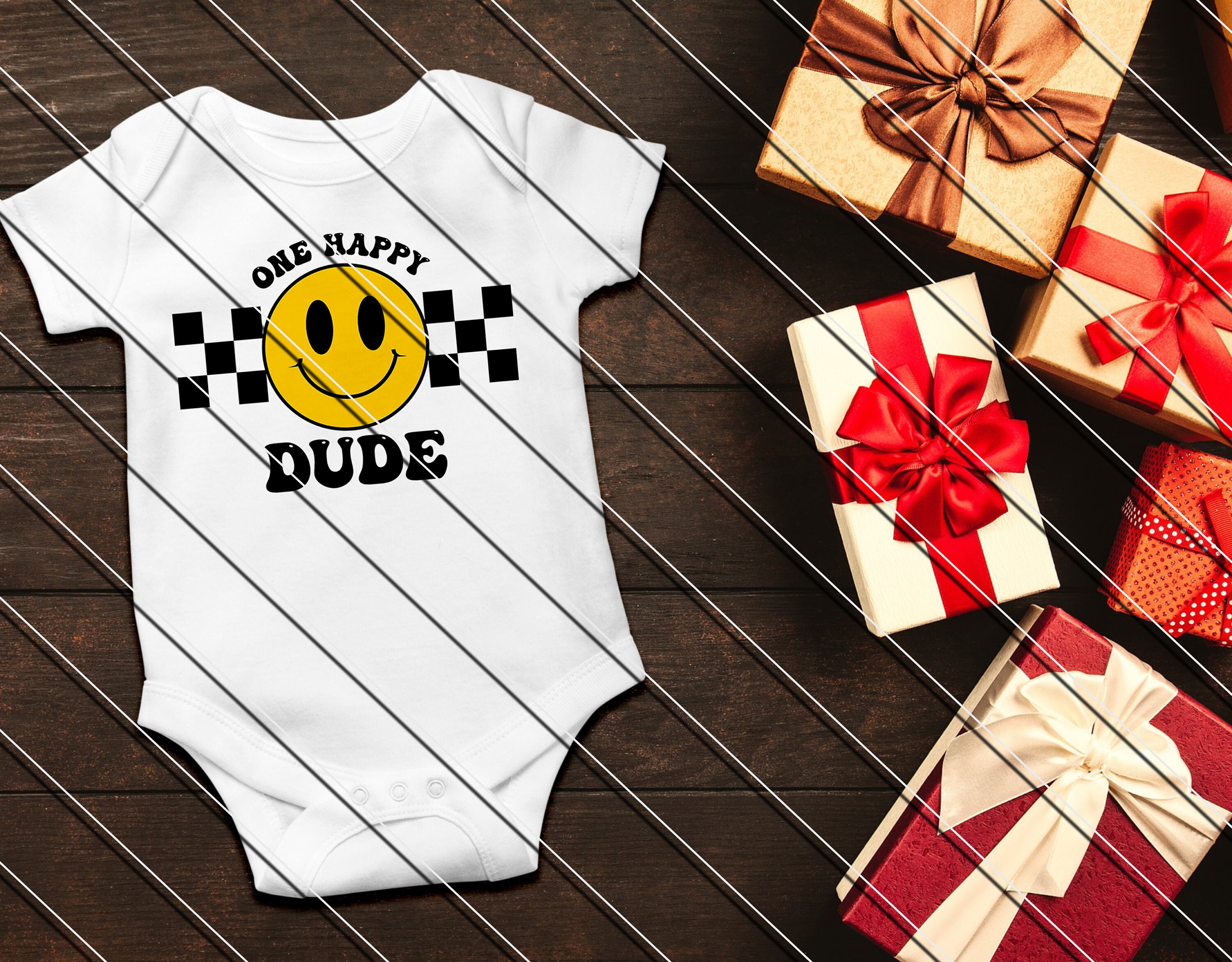 One Happy Dude 1st Birthday SVG PNG Bundle - Matching Family (digital ...