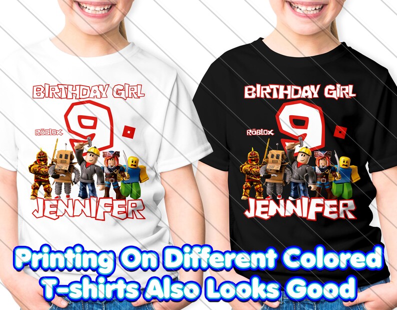 roblox birthday boy, roblox birthday girl, Personalized roblox, roblox party, PNG roblox, roblox birthday, roblox custom, roblox shirt, t-shirt roblox, digital download, digital files, personalized digital, roblox