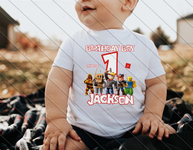 roblox birthday boy, roblox birthday girl, Personalized roblox, roblox party, PNG roblox, roblox birthday, roblox custom, roblox shirt, t-shirt roblox, digital download, digital files, personalized digital, roblox