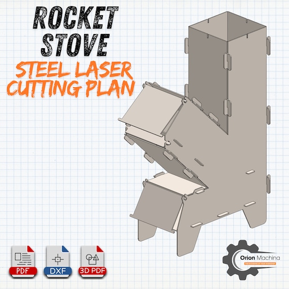 Image 1 for Rocket Stove Design Template