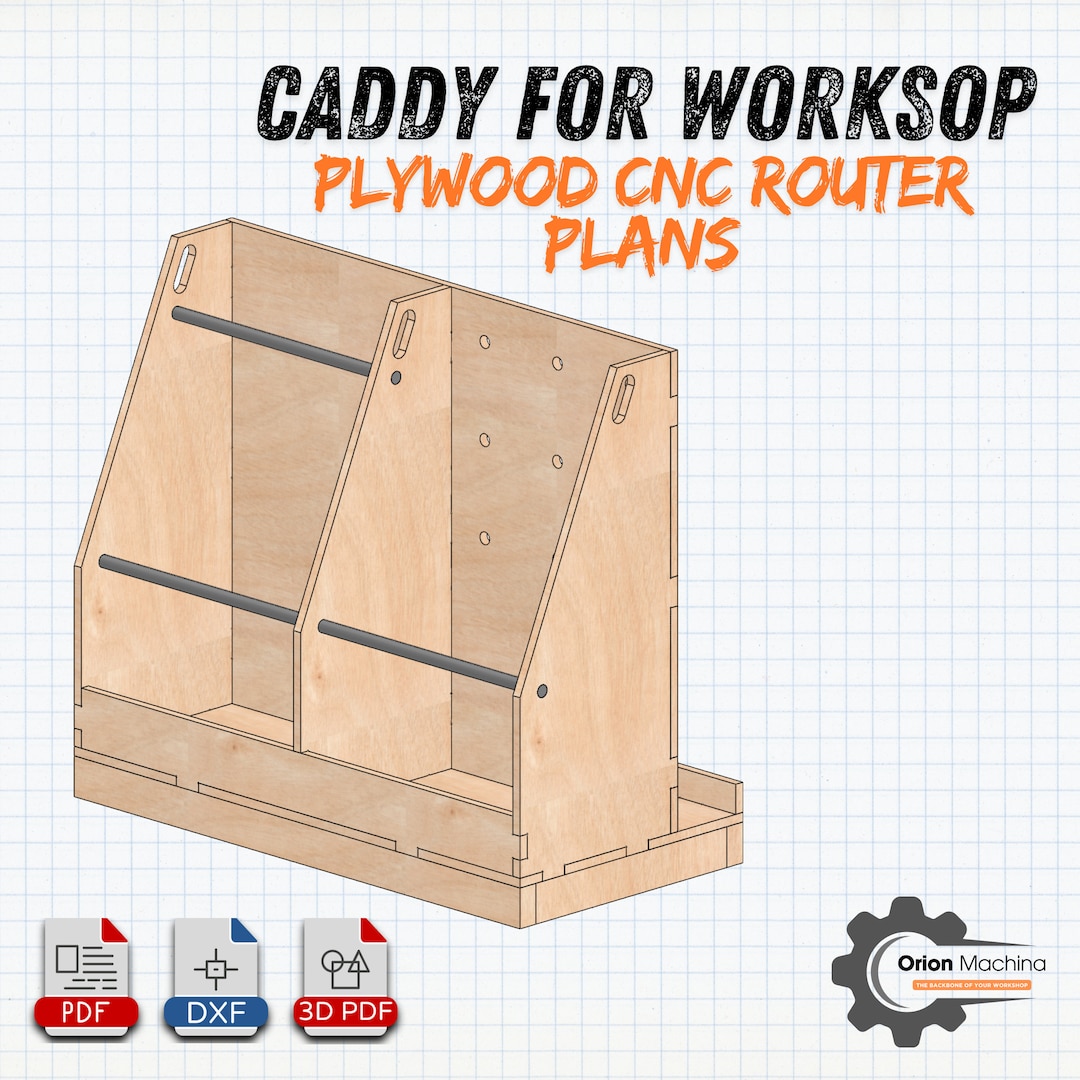 Caddy Router Ultimate CNC Router Wooden Workshop Caddy - Easy-to-build, Mobile ...
