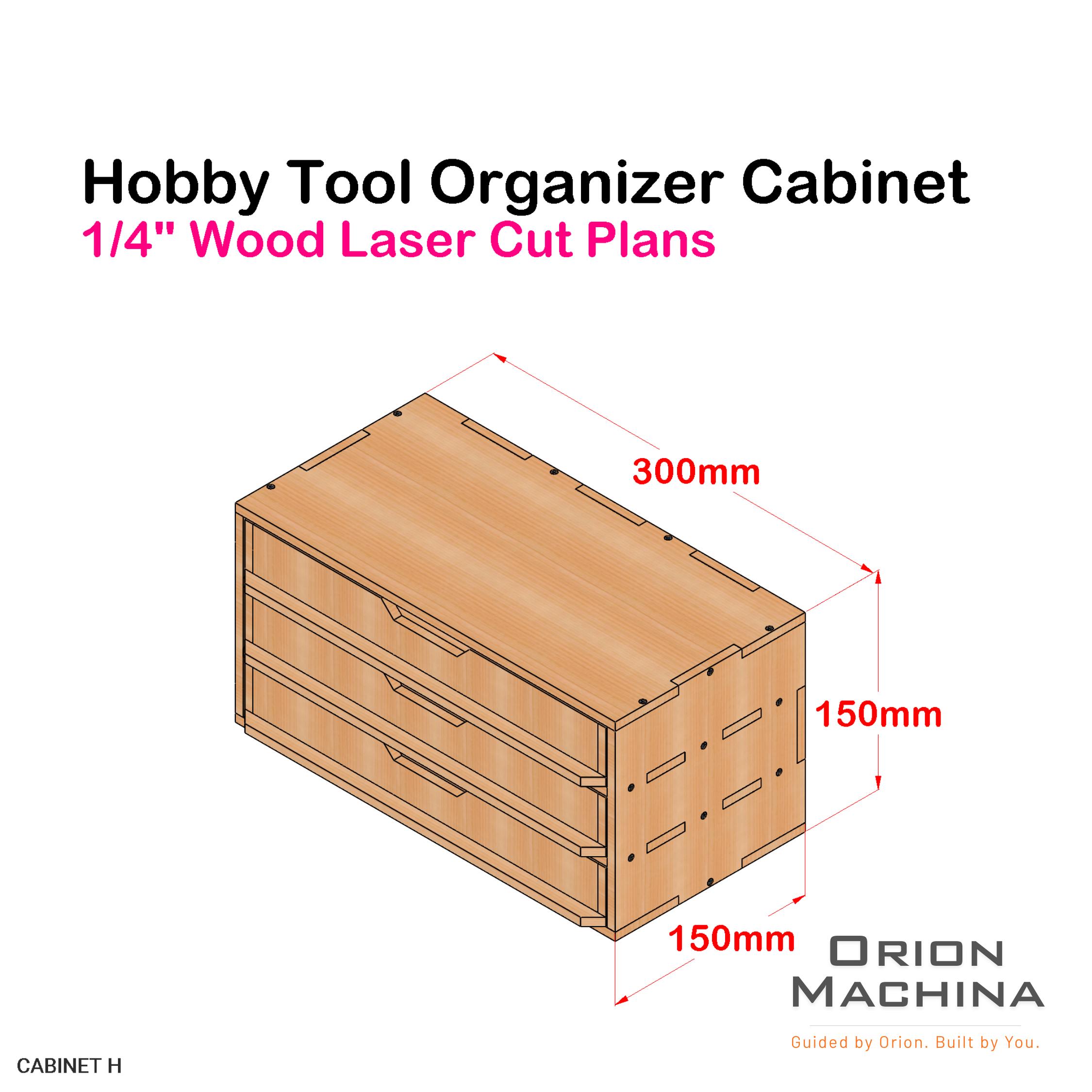 Tool Rack Drawing Laser Cut Tool Rack Plan, DIY Workshop Organizer TYPE- H (DXF File) - Etsy
