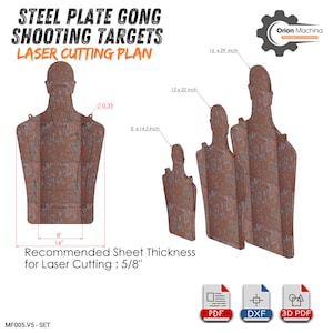 Stalen gong: schietdoelen: lasercut V5 (pdf)