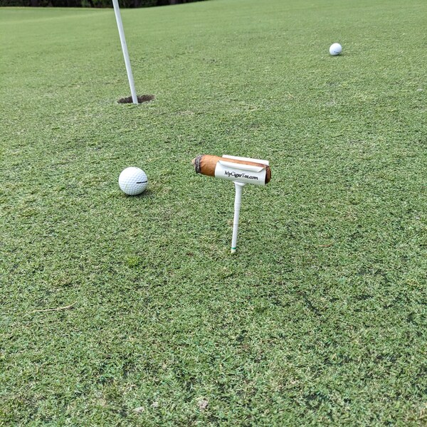 Golf Cigar Holder Etsy