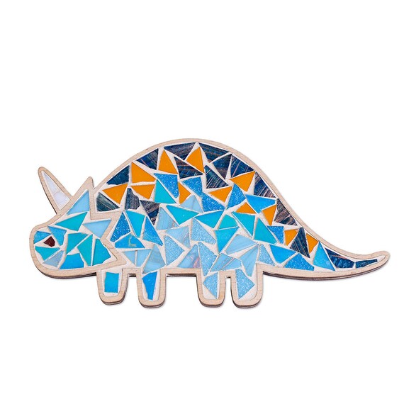 Mosaic Dino Handmade DIY Kit Crafr Gift Gift for Kids 