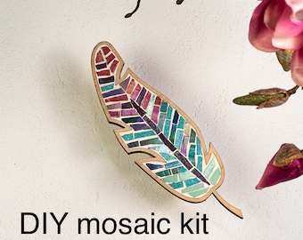 DIY-pakket verenmozaïek: handgemaakt kunstproject