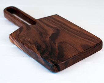 Small Handmade Walnut Charcuterie Board | Bread Board | Serving Board | Chopping Board | Cheese Board | Cutting Board | Appetizer Board