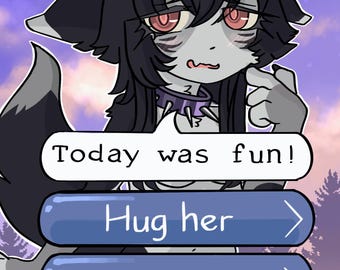 ÖFFNEN Custom Furry Order YCH - „Heute war Spaß“