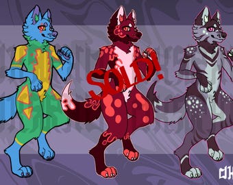 Wolf Canine Furry Fursona (Monthly Reroll)