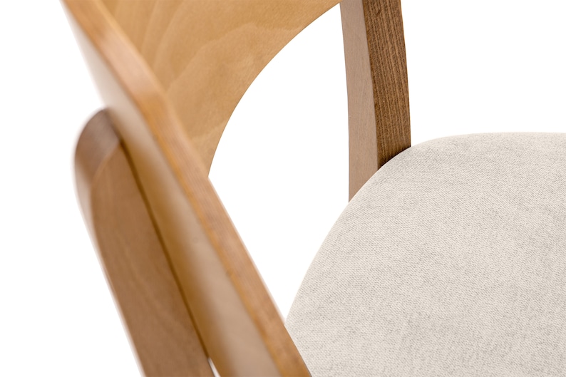 Konsimo Vinis Esszimmerstühle Modern Holzstuhl 80,5x45x47cm Küchenstühle Stuhl Esszimmer Esstisch Stühle mit Weicher Polsterung Bild 8
