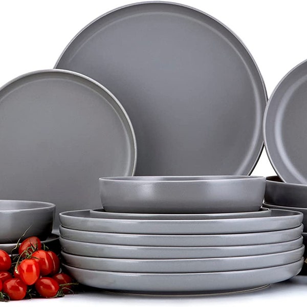 Tableware set combination - VICTO plate set modern - dinner service - service & tableware sets - service set for family - dinnerware