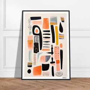 Modern Colourful Art Print | Modern Art Design | Contemporary Millennial Art | Cool Art Prints | Cool Framed Art | Abstract Art |