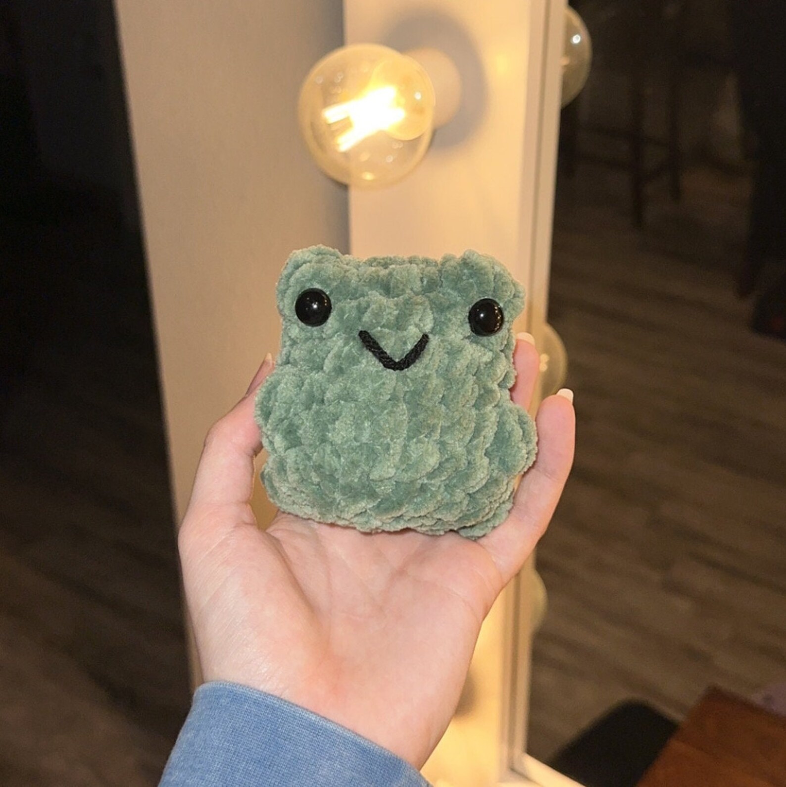 Crochet Mini Frog Amigurumi Etsy