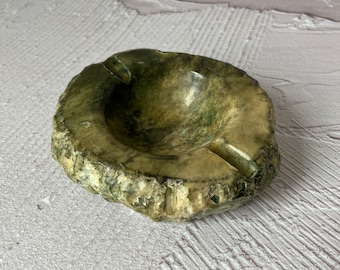 Massiver Alabaster Aschenbecher - Brutalist italienisches Mid-Century Design - Made in Italy, 60er Jahre