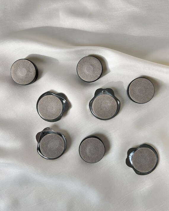 Lot De 26 Boutons Magnétiques Pour Rideaux - Argent, Diamètre 2 Cm - Fixation Sans Outil, Bloque La Lumière - Pour Chambre, Salon