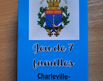 Jeu de 7 familles Charleville-Mézières