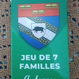 Jeu de 7 familles Ardennes