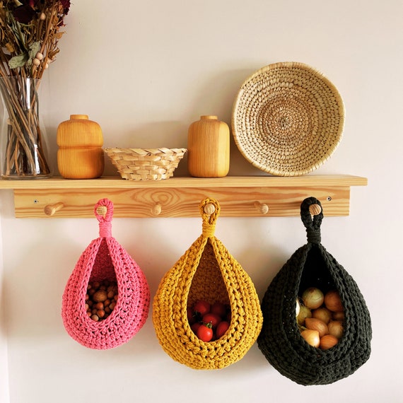Set of 3 Seagrass Storage Baskets Khaki - Olivia & May