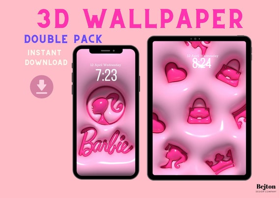 Barbie  Pink wallpaper iphone, Pink wallpaper girly, Pink wallpaper